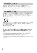 Preview for 6 page of Sony cybershot HX400V Instruction Manual