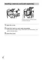 Preview for 16 page of Sony cybershot HX400V Instruction Manual