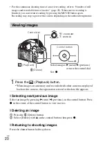 Preview for 20 page of Sony cybershot HX400V Instruction Manual