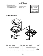 Preview for 15 page of Sony D-E200 Primary Service Manual