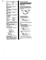 Preview for 5 page of Sony D-E700 Operating Instructions Manual