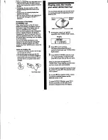 Preview for 6 page of Sony D-E700 Operating Instructions Manual