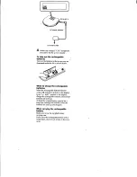 Preview for 14 page of Sony D-E700 Operating Instructions Manual