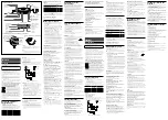 Preview for 2 page of Sony D-NE005 - CD Walkman Operating Instructions