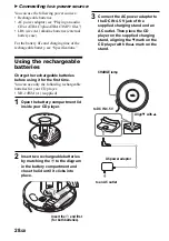 Preview for 28 page of Sony D-NE1 - Portable Cd Player Operating Instructions Manual