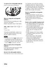 Preview for 30 page of Sony D-NE1 - Portable Cd Player Operating Instructions Manual