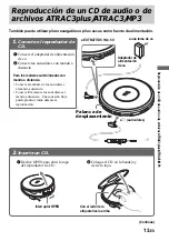 Preview for 51 page of Sony D-NE1 - Portable Cd Player Operating Instructions Manual