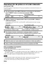 Preview for 60 page of Sony D-NE1 - Portable Cd Player Operating Instructions Manual