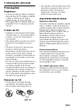 Preview for 109 page of Sony D-NE1 - Portable Cd Player Operating Instructions Manual