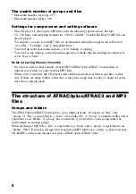 Preview for 8 page of Sony D-NE300 - Psyc ATRAC Walkman Portable CD Player Operating Instructions Manual