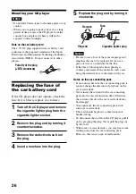 Preview for 26 page of Sony D-NE300 - Psyc ATRAC Walkman Portable CD Player Operating Instructions Manual