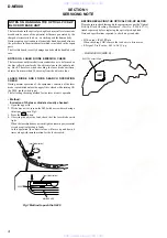 Preview for 4 page of Sony D-NE800 Service Manual