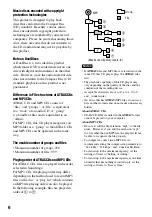 Preview for 6 page of Sony D-NE830 Operating Instructions Manual