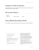 Preview for 2 page of Sony D2303/D2305/D2306 White Paper