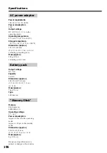 Preview for 196 page of Sony D8 Digital Handycam DCR-TRV720E Operating Instructions Manual