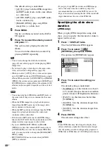 Preview for 40 page of Sony DAV-DZ100 - Dvd Home Theater System Operating Instructions Manual