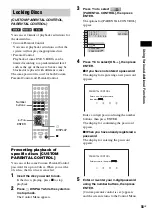 Preview for 55 page of Sony DAV-DZ100 - Dvd Home Theater System Operating Instructions Manual