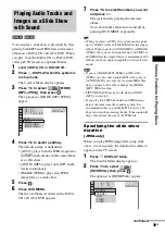 Preview for 49 page of Sony DAV-DZ150K Operating Instructions Manual