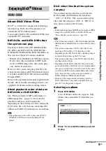 Preview for 51 page of Sony DAV-DZ150K Operating Instructions Manual