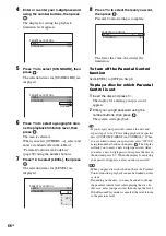 Preview for 66 page of Sony DAV-DZ150K Operating Instructions Manual