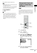 Preview for 47 page of Sony DAV-DZ200 Operating Instructions Manual