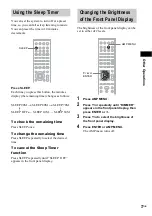 Preview for 77 page of Sony DAV-DZ200 Operating Instructions Manual