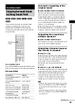 Preview for 29 page of Sony DAV-DZ210D Operating Instructions Manual