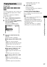 Preview for 37 page of Sony DAV-DZ210D Operating Instructions Manual