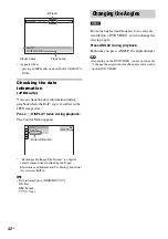 Preview for 42 page of Sony DAV-DZ210D Operating Instructions Manual