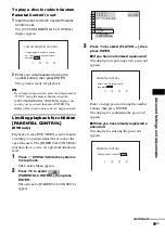 Preview for 59 page of Sony DAV-DZ210D Operating Instructions Manual