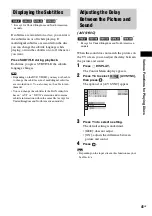 Preview for 41 page of Sony DAV-DZ230 Operating Instructions Manual