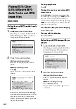 Preview for 44 page of Sony DAV-DZ230 Operating Instructions Manual