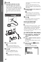 Preview for 28 page of Sony DAV-DZ270 Operating Instructions Manual