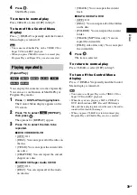 Preview for 39 page of Sony DAV-DZ290K Operating Instructions Manual