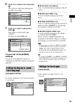 Preview for 51 page of Sony DAV-DZ290K Operating Instructions Manual