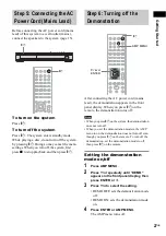 Preview for 27 page of Sony DAV-DZ300 Operating Instructions Manual