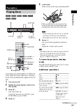 Preview for 31 page of Sony DAV-DZ300 Operating Instructions Manual