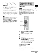 Preview for 37 page of Sony DAV-DZ300 Operating Instructions Manual