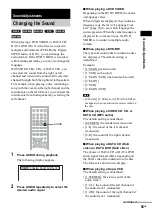 Preview for 55 page of Sony DAV-DZ300 Operating Instructions Manual