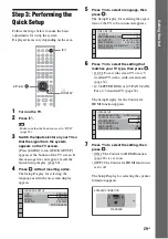 Preview for 29 page of Sony DAV-HDX587WC - Bravia Theater System Operating Instructions Manual