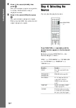 Preview for 32 page of Sony DAV-HDX587WC - Bravia Theater System Operating Instructions Manual