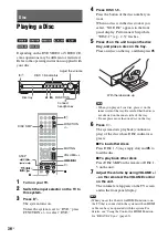 Preview for 36 page of Sony DAV-HDX587WC - Bravia Theater System Operating Instructions Manual