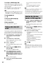 Preview for 48 page of Sony DAV-HDX587WC - Bravia Theater System Operating Instructions Manual