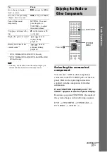 Preview for 27 page of Sony DAV-HDZ235 - Dvd Home Theater System Operating Instructions Manual