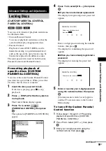 Preview for 59 page of Sony DAV-HDZ235 - Dvd Home Theater System Operating Instructions Manual