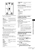 Preview for 73 page of Sony DAV-HDZ235 - Dvd Home Theater System Operating Instructions Manual