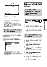 Preview for 77 page of Sony DAV-HDZ485 Operating Instructions Manual