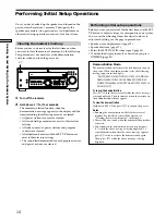 Preview for 14 page of Sony DAV-L8100 - Micro Satellite System Operating Instructions Manual