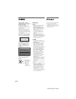 Preview for 2 page of Sony DAV-S400 Operating Instructions Manual