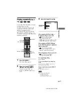 Preview for 37 page of Sony DAV-S400 Operating Instructions Manual